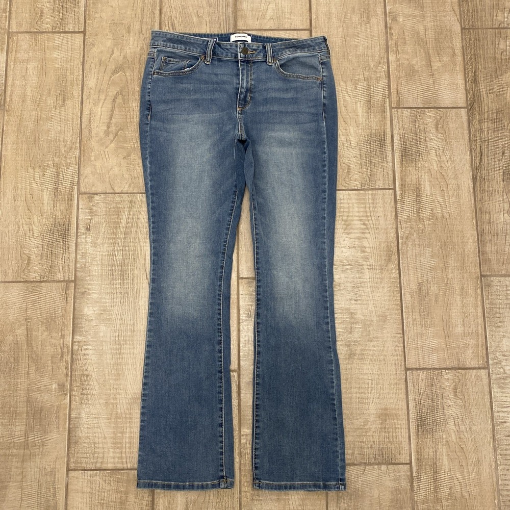 Sonoma Bootcut Jeans Women 12 Blue Denim Mid Rise Western Cowgirls Rodeo